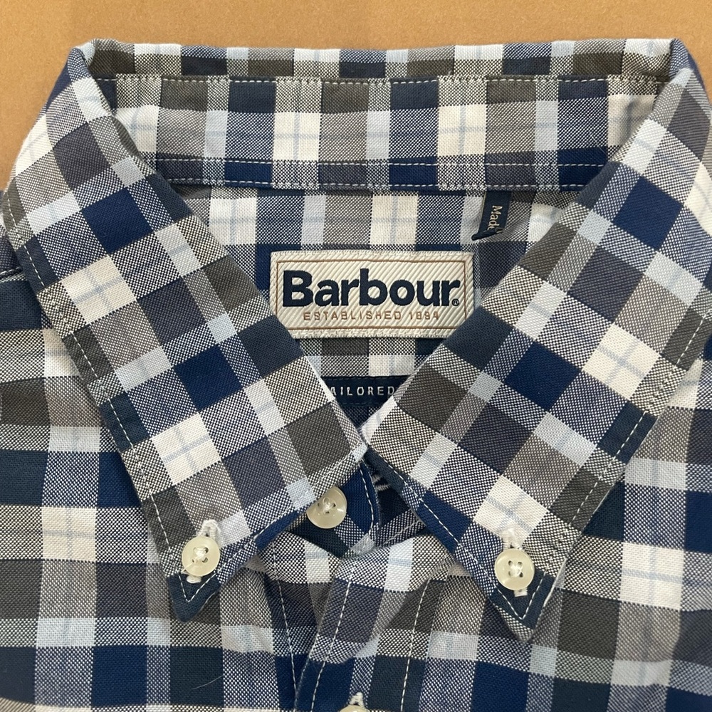 NWT Barbour Button Shirt M/L
